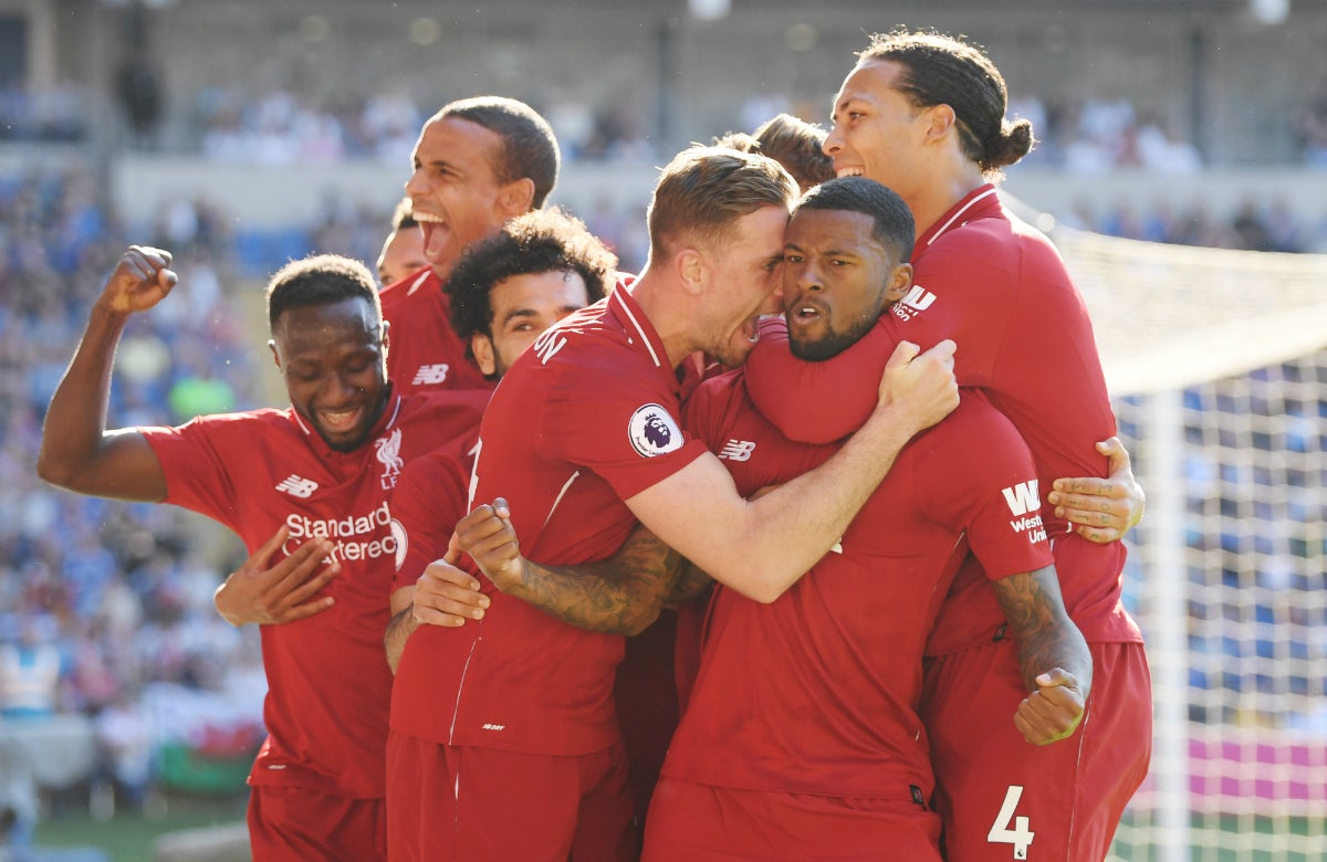 El Liverpool continúa en la pelea por la Premier tras una solvente victoria ante el Cardiff El Liverpool continúa en la pelea por la Premier tras una solvente victoria ante el Cardiff