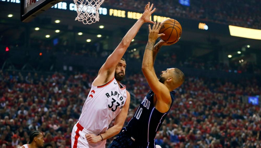 Marc Gasol, en el choque contra Orlando Marc Gasol, en el choque contra Orlando
