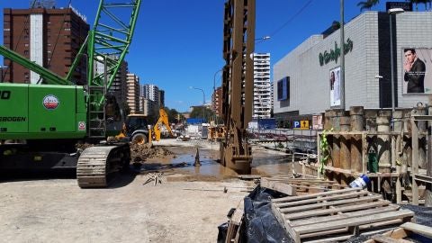 Las obras avanzan