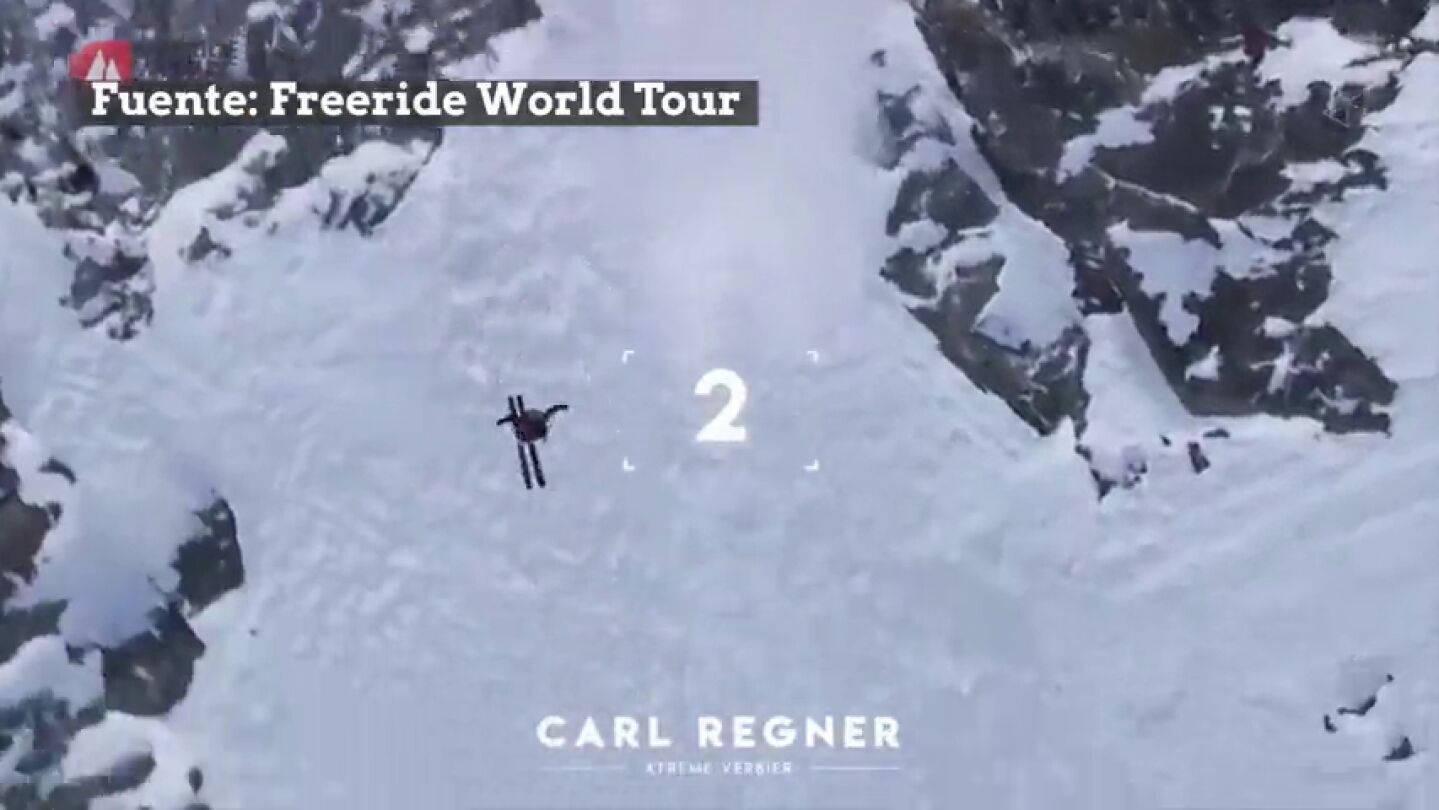 Pelos de punta: las 5 ca&iacute;das m&aacute;s bestiales del Freeride World Tour 2019