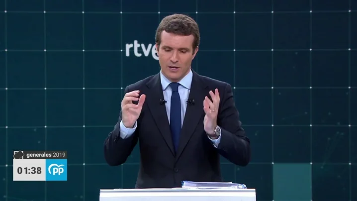 Sánchez pide un "detector de verdades" para debatir con Casado y Rivera Sánchez pide un "detector de verdades" para debatir con Casado y Rivera