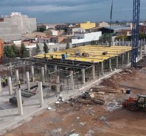 Obras del Regina Violant de Almassora. Obras del Regina Violant de Almassora.