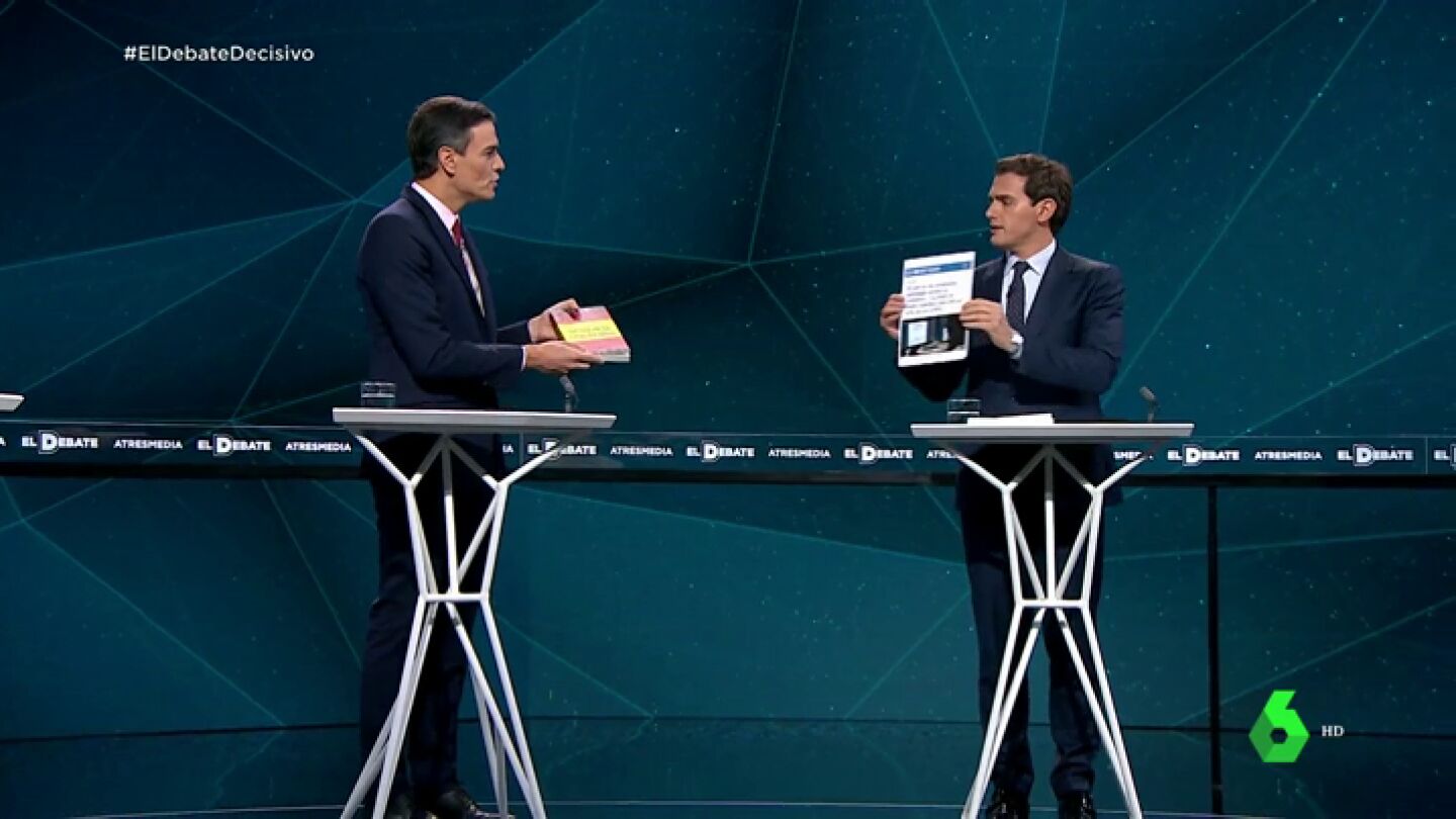 Albert Rivera y Pedro Sánchez