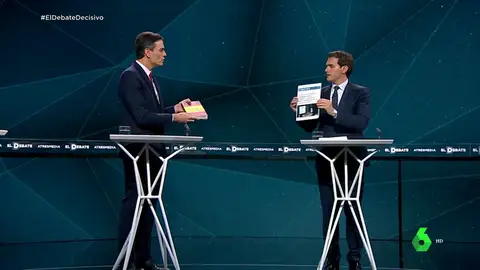 Albert Rivera y Pedro Sánchez Albert Rivera y Pedro Sánchez