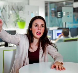 La portavoz de Unidas Podemos, Irene Montero La portavoz de Unidas Podemos, Irene Montero