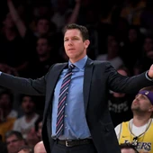 Luke Walton durante un partido con Los Ángeles Lakers Luke Walton durante un partido con Los Ángeles Lakers