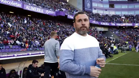 El entrenador del Real Valladolid, Sergio González. El entrenador del Real Valladolid, Sergio González.