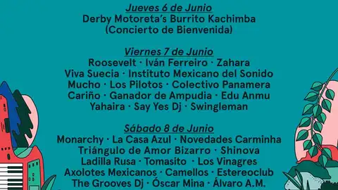 Cartel Palencia Sonora Cartel por Días.