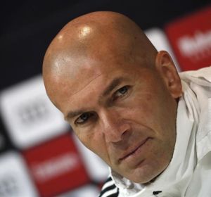 Zidane en rueda de prensa Zidane en rueda de prensa