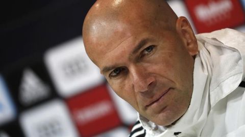 Zidane en rueda de prensa