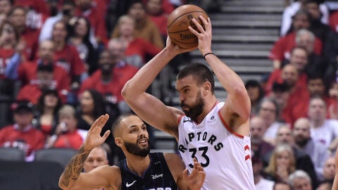 Marc Gasol, en el choque contra Orlando