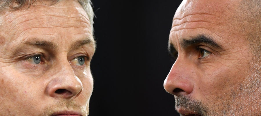 Solskjaer y Guardiola Solskjaer y Guardiola