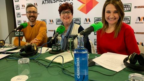 Julián Vigara, Lola de la Cruz y Mari Paz Martínez Julián Vigara, Lola de la Cruz y Mari Paz Martínez