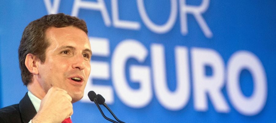 El candidato del PP a la Moncloa, Pablo Casado El candidato del PP a la Moncloa, Pablo Casado