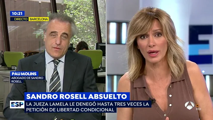 Pau Molins, abogado de Rosell: "Ha habido una aplicación excesiva de la prisión preventiva y esto nos tiene que hacer reflexionar"