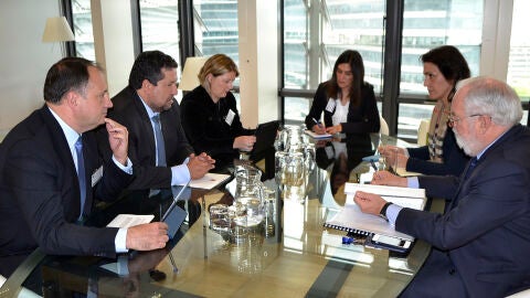 Reuni&oacute;n en Bruselas.