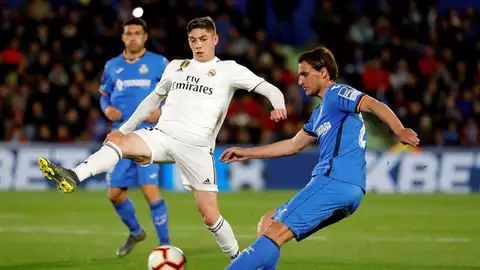 El centrocampista del Real Madrid, Fede Valverde. El centrocampista del Real Madrid, Fede Valverde.