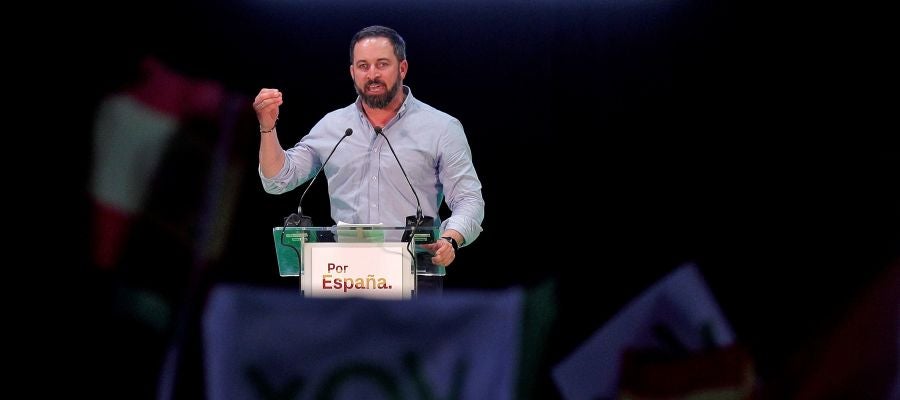 El líder de VOX, Santiago Abascal. El líder de VOX, Santiago Abascal.