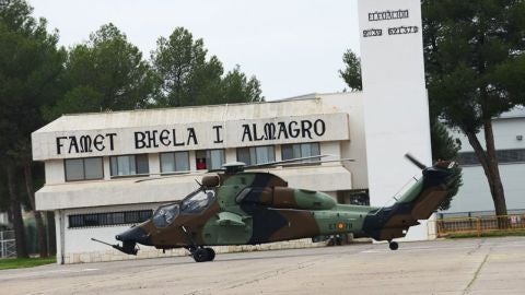 La Base de Helic&oacute;pteros de Almagro ha servicio para la preparaci&oacute;n de un contingente militar con destino a Irak