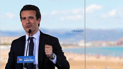El líder del PP, Pablo Casado El líder del PP, Pablo Casado