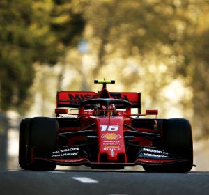 Charles Leclerc, en Bakú Charles Leclerc, en Bakú