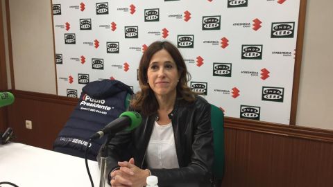 Rosa Romero, durante la entrevista en Onda Cero Ciudad Real