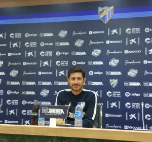 Víctor Sánchez del Amo, entrenador del Málaga CF Víctor Sánchez del Amo, entrenador del Málaga CF