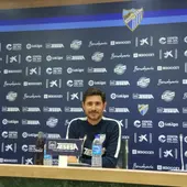 Víctor Sánchez del Amo, entrenador del Málaga CF Víctor Sánchez del Amo, entrenador del Málaga CF