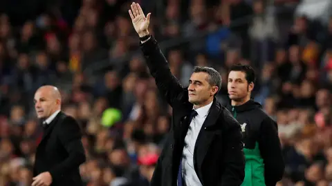 Ernesto Valverde, en el choque contra el Levante Ernesto Valverde, en el choque contra el Levante