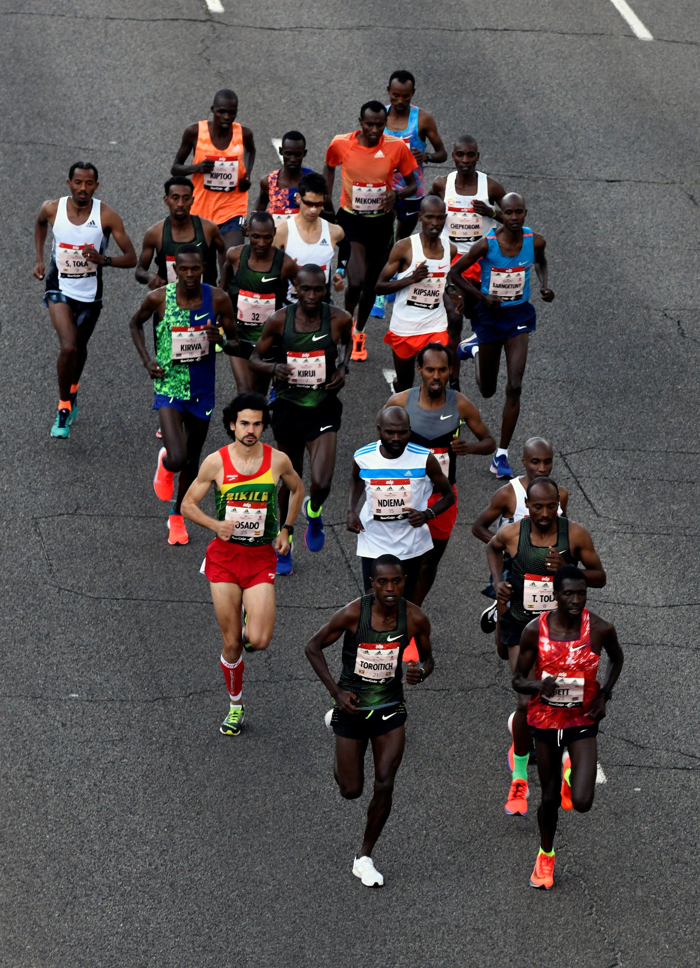 El keniano Kerio y la etíope Insermu, nuevos récords del maratón de Madrid El keniano Kerio y la etíope Insermu, nuevos récords del maratón de Madrid