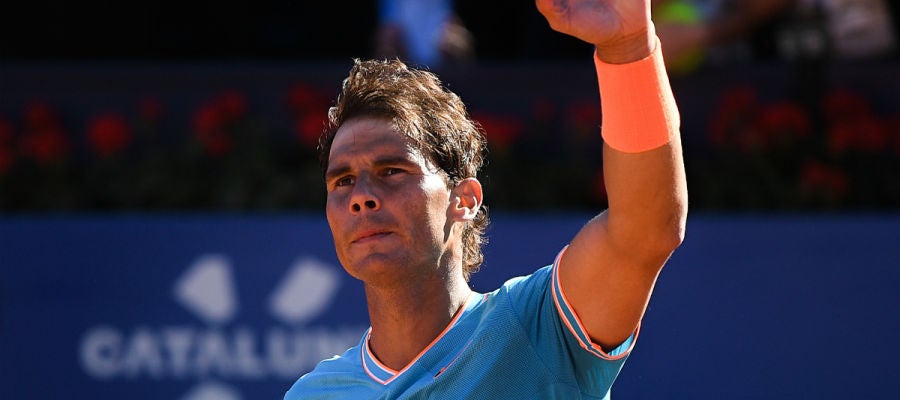 Rafa Nadal, tras un partido Rafa Nadal, tras un partido