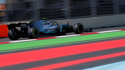 Bottas, en Bak&uacute;