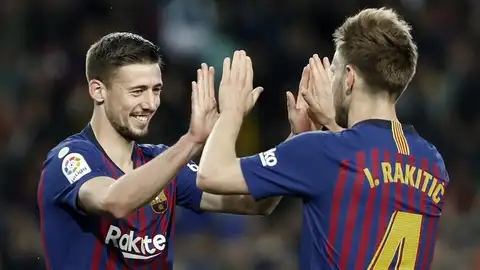 El centrocampista del Barcelona, Ivan Rakitic. El centrocampista del Barcelona, Ivan Rakitic.