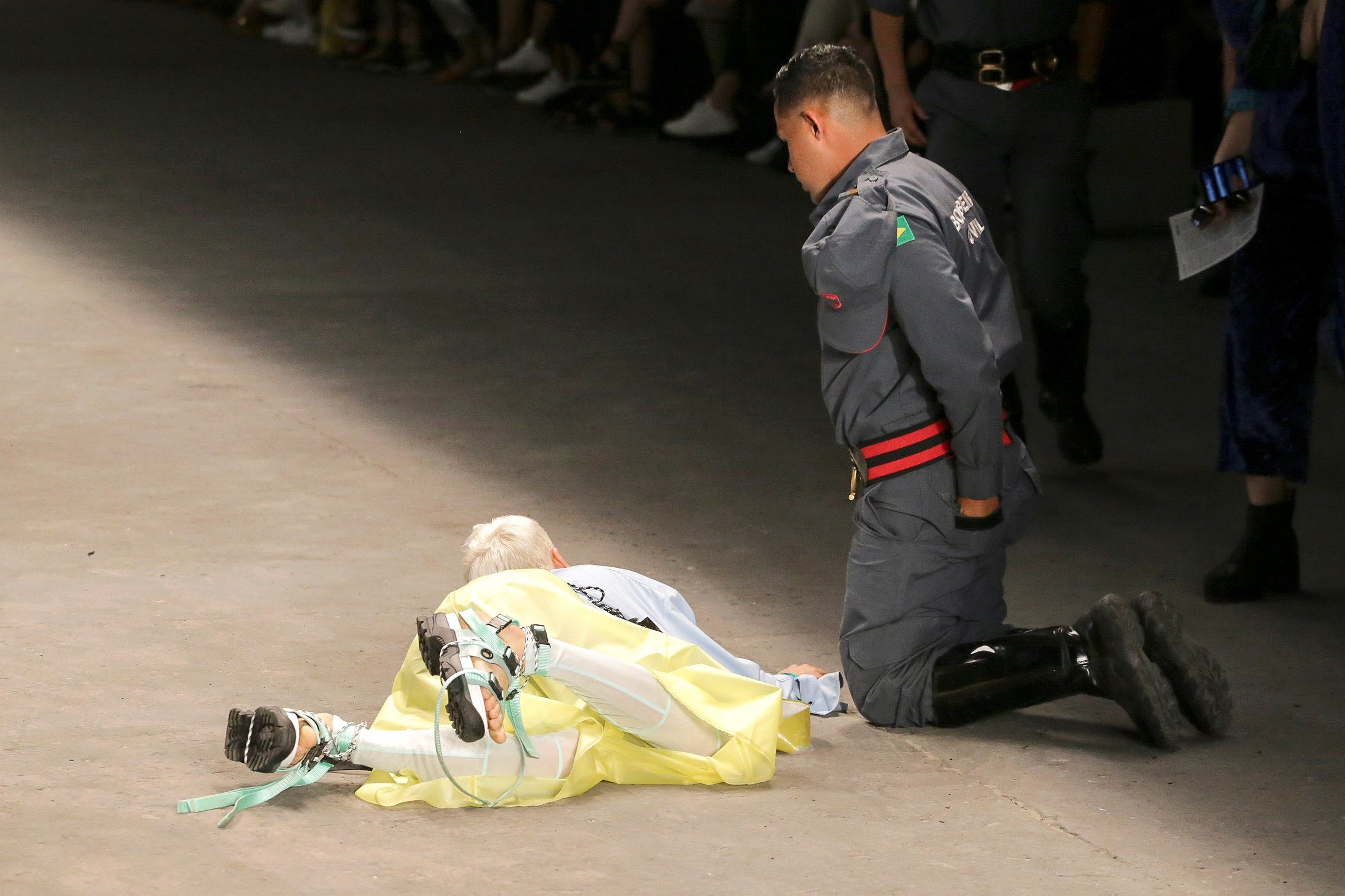 Un modelo muere tras desmayarse en el mayor certamen de moda de Brasil Un modelo muere tras desmayarse en el mayor certamen de moda de Brasil