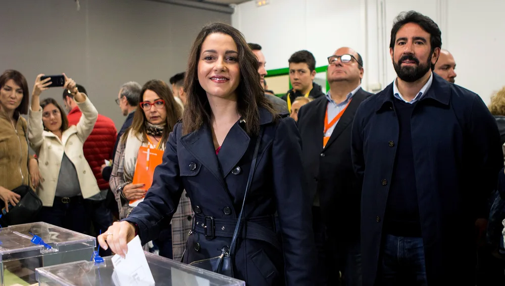 La candidata de Cs al Congreso por Barcelona, Inés Arrimadas,