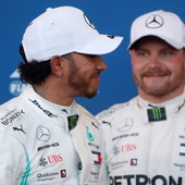 Hamilton y Bottas en Bakú Hamilton y Bottas en Bakú