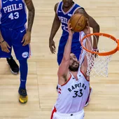 Marc Gasol, ante los Sixers Marc Gasol, ante los Sixers