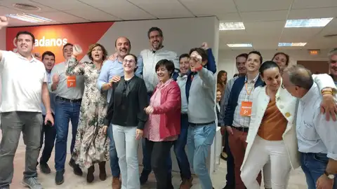 C´s celebró la obtención de un diputado en Ciudad Real C´s celebró la obtención de un diputado en Ciudad Real
