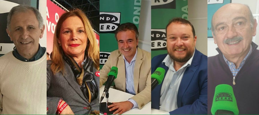 Luis Clemente, María Jesús Calva, Diego Movellán, Rubén Gómez y José María Mazón, diputados por Cantabria Luis Clemente, María Jesús Calva, Diego Movellán, Rubén Gómez y José María Mazón, diputados por Cantabria