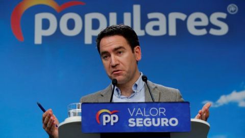 El n&uacute;mero dos del PP, Teodoro Garc&iacute;a Egea