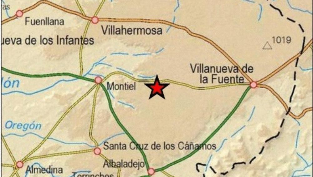 El terremoto se ha notado en Montiel