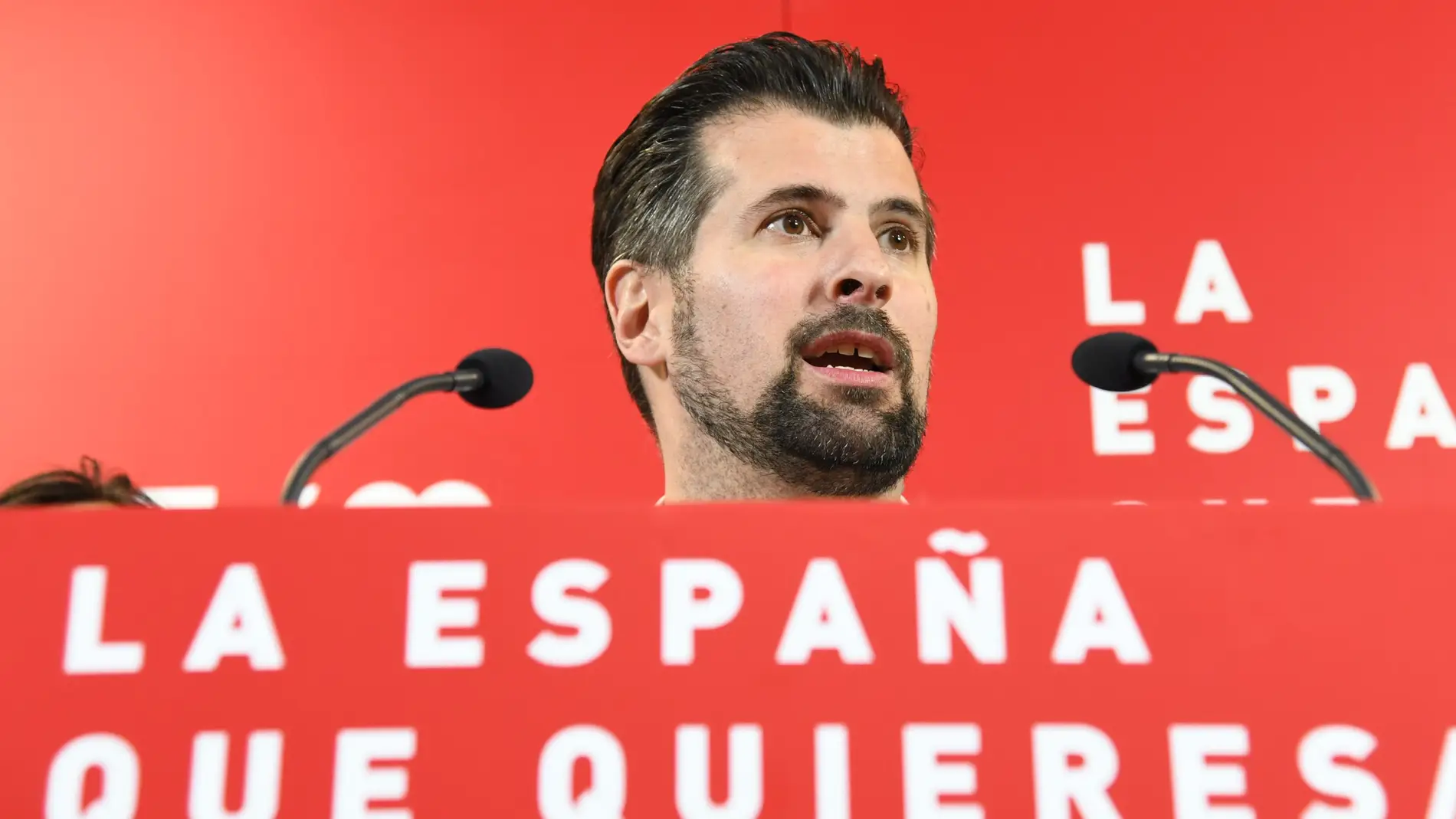 Alegría del secretario general del PSOECYL, Luis Tudanca