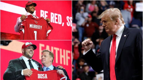 Trump, acusado de racismo tras el draft de la NFL