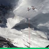 Rescate a 7.500 metros de altura: espectaculares imágenes de un rescate en el Annapurna