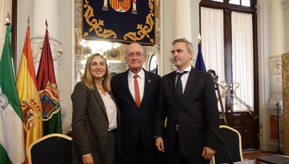 Alcalde de Málaga y consejera de Fomento 