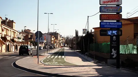 Carril bici Ogíjares Convenio Granada -Ogíjares