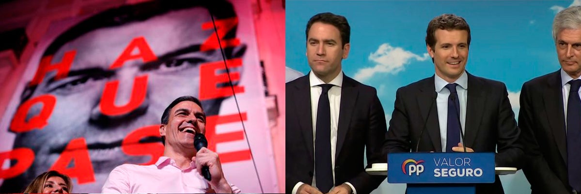 El PSOE gana las elecciones y el PP registra el peor dato de su historia El PSOE gana las elecciones y el PP registra el peor dato de su historia