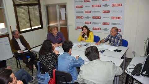 Sonsoles Arnao y CCOO