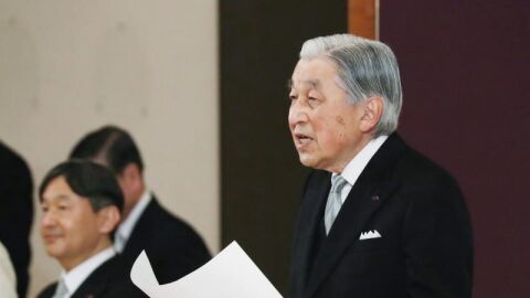 Akihito se despide como emperador de Jap&oacute;n y cede el trono a su hijo Naruhito