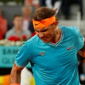 Rafa Nadal celebra su victoria contra Tiafoe Rafa Nadal celebra su victoria contra Tiafoe